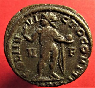 Coin Ancient Rome Empire Constantinus Follis