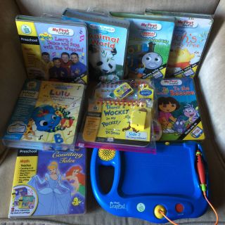 Leap Frog My First Leap Pad,  9 Books/cart Thomas Pooh Dora