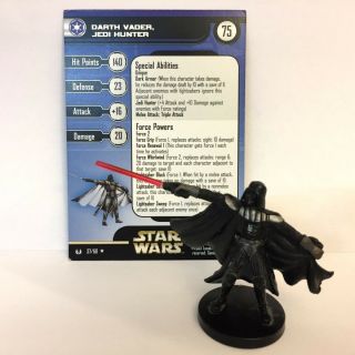 Star Wars Universe 37 Darth Vader,  Jedi Hunter (r) Miniature