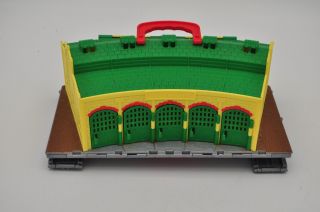 Thomas The Train Take - N - Play Tidmouth Shed Roundhouse Track Turntable R9113