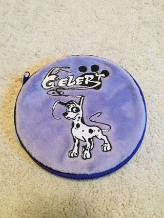 Neopets Spotted Gelert Plush Cd Case Purple Euc Limited Too Rare