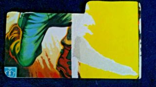 GI Joe ZAP Bazooka Soldier 1982 v.  1 FILE CARD peach 3