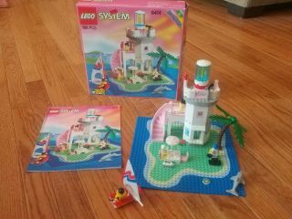 Lego Town Paradisa Dolphin Point (6414) Complete W/box And Instructions
