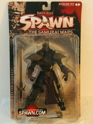 2001 Mcfarlane Spawn Samurai Wars Dark Ages Series 19 Figure - Samurai Spawn