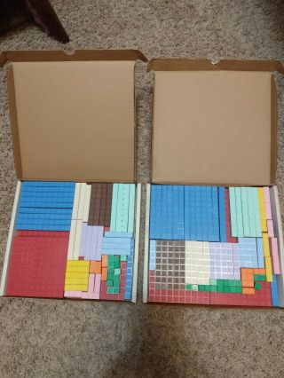 Math U See Integer Blocks,  128 Piece Set