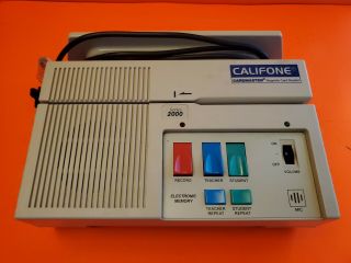 Califone Card Master 2000 Series 2010 Magnetic Card Reader