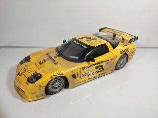 Action - Corvette Racing Earnhardt & Jr.  Collins Pilgrim C5r Raced Version 1:18