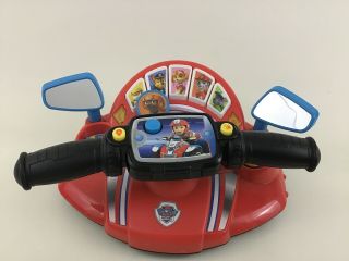 Pups To The Rescue Driver Paw Patrol Talking Toy Steering Wheel Vtech