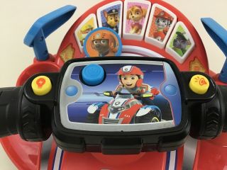 Pups To The Rescue Driver Paw Patrol Talking Toy Steering wheel Vtech 3
