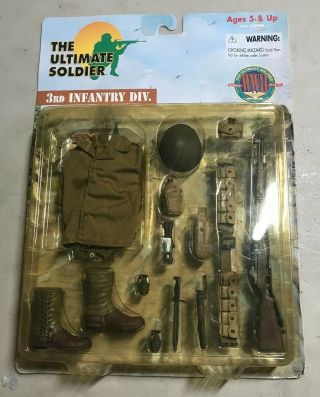 Ultimate Soldier 21st Century Toys 3rd Infantry Div.  1:6 Scale Weapon Set