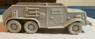 Marx Desert Fox Battleground Playset Light Gray German Armored Personnel Carrier