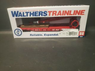Walthers Trainline Ho 931 - 1781 Canadian Pacific Log Crane Car Cp Rail 304860