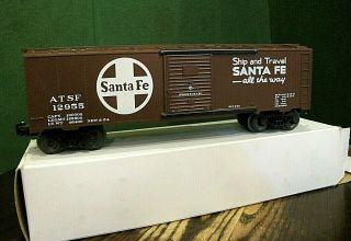 Amt 12955 Atsf O Gauge Santa Fe Train Car C7/c8 With Ob