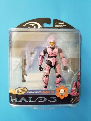 Mcfarland Toys Halo 3 Pink Spartan Mark Vi D&r Lineups Exclusive