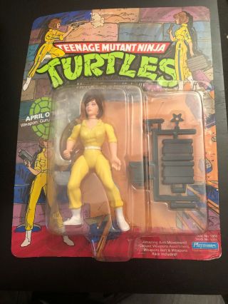 Playmates Teenage Mutant Ninja Turtles April O Neil 5005 Action Figure