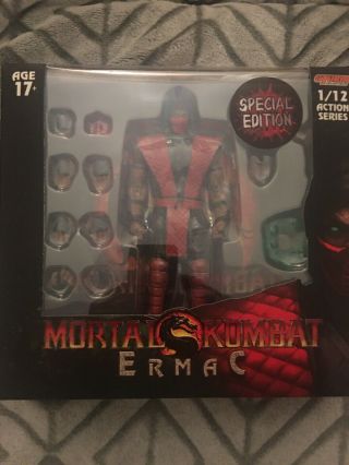 Storm Collectibles Mortal Kombat Ermac Special Edition Bloody Variant 1:12 Scale