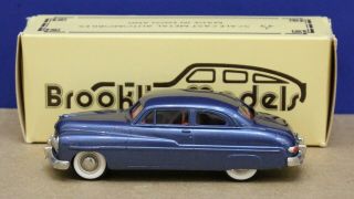 Brooklin 15x 1:43 1949 Mercury Coupe Metallic Blue Min Cars Usa 1991 200 Iss Db