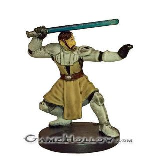 Star Wars Miniatures Clone Wars Starter General Obi - Wan Kenobi 1