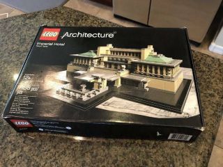 Lego Architecture Imperial Hotel Tokyo Japan 21017 Complete