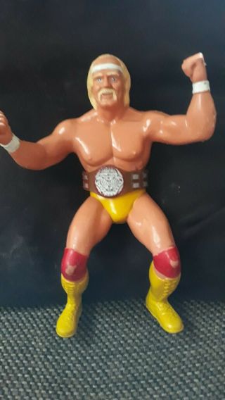 Vintage 1984 Hulk Hogan LJN Titan Sports WWF WWE AWA Wrestling Figure 3
