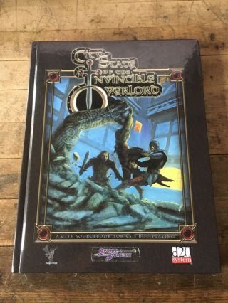 City State Of The Invincible Overlord D&d D20 Judges Guild Sword & Sorcery Hc