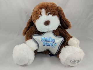 Russ Shining Star Dog Plush Puppy 7 " Musical Lights Up Stuffed Animal
