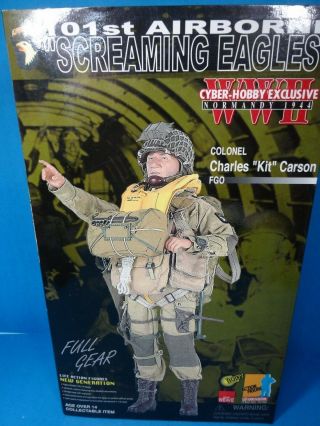 Dragon Expo1/6th/12 " Ww2 Us101st Airborne Colonel " Kit " Carson 2001 70150 Miboop