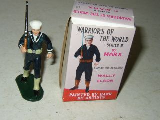 Marx Warrior Of The World Series Ii Sailor Wally Elson Korean War Un Soldier