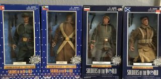 Soldiers Of The World 1/6 Scale Action Figure World War 1 Set Of Four