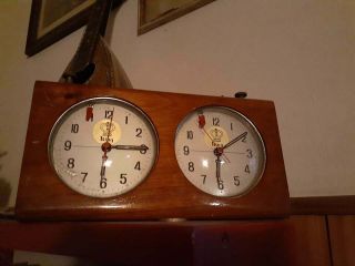 Vintage Chess Clock Timer King