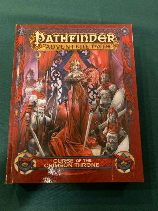 Pathfinder Adventure Path: Curse Of The Crimson Throne Hardcover Edition
