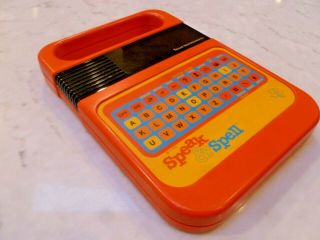 Vintage 1978 Ti Speak & Spell Texas Instruments Learning Toy,
