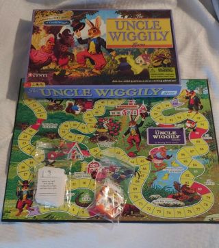 Uncle Wiggily Wiggly Classic Children’s Board Game Complete 2009