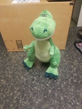 Toy Story Rex Kohls Cares For Kids Plush 14” And Toy Story 2 Book