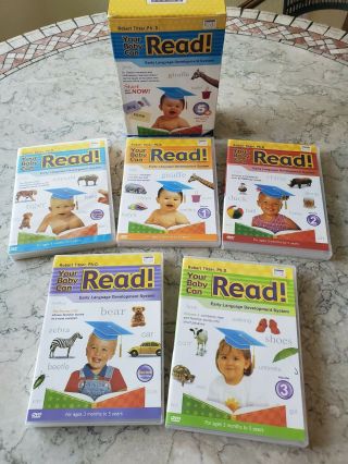 Your Baby Can Read,  Complete Set,  Books,  Dvds,  Flashcards