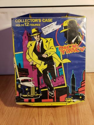 Vintage Dick Tracy Action Figure Collector Case Only