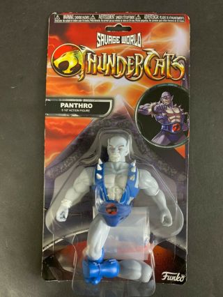 Funko Savage World: Thundercats Panthro Action Figure Error In Package Fig