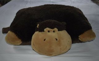 My Pillow Pets - Large Brown Plush Gorilla (monkey) –