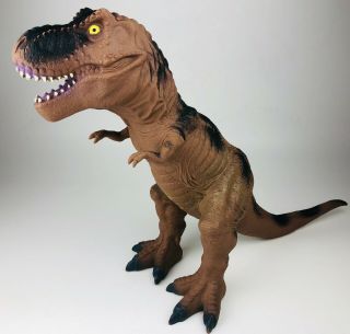 Toys R Us Jumbo 2015 Tyrannosaurus Rex Rubber Dinosaur 17 " Maidenhead T1817