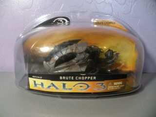 2008 Mcfarlane Toys Halo 3 Series 1 Brute Chopper Vehicle Action Toy