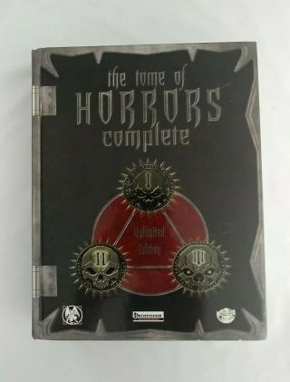 The Tome Of Horrors Complete - Unlimited Edition Pathfinder Hc