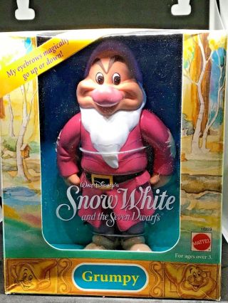 Grumpy Figure 6 " Mattel 1992 Walt Disney 