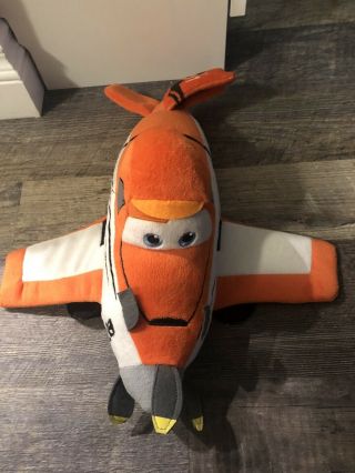 Disney Pixar Planes Plush Dusty Crophopper 16 " Stuffed Plush