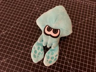 World Of Nintendo Splatoon Turquoise Squid Plush