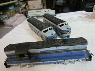 H O Trains: 3 Project Athearn Baltimore And Ohio Rubber Band Drive Diesel Engine