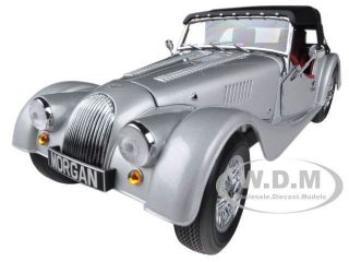 Boxdented Morgan 4/4 Sport Silver 1/18 Diecast Car Model By Kyosho 08115
