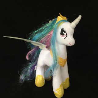 My Little Pony TY Princess Celestia Sparkle Stuffed Plush Winged Unicorn w/Tag 3