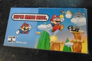 Retro Mario Bros Game & Watch 1988 Nintendo Handheld Ym - 105