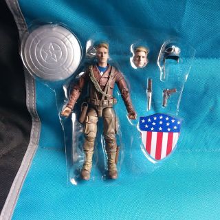 Marvel Legends Wwii Captain America 80th Anniversary From Peggy Carter 2 Pack