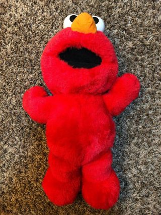 Tickle Me Elmo Tyco Stuffed Animal 1995 Sesame Street Vintage